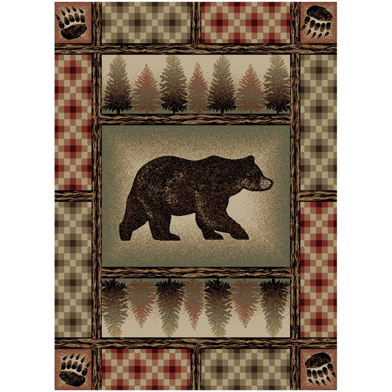 Chans Animal Print Indoor Rug, Rectangle 2'3" x 3'3"