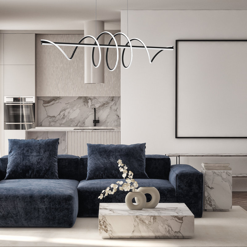 Chelbi 2 - Light Black LED Novelty Pendant