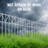 15'' H x 24'' W Animal Anti-digging Barrier Fence Rustproof Decorative Garden Fence-91356656-86175972