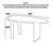 Geometric Solid Wood Office Desk-606821404