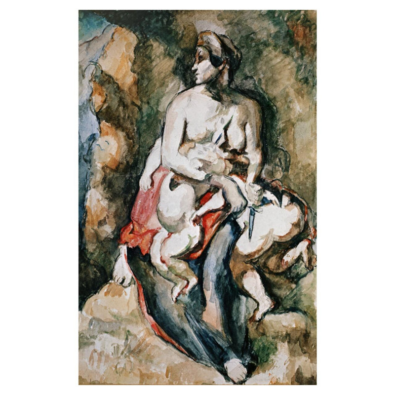MedeaPaul Cézanne, estampe numérique, H 40 po x l 32 po