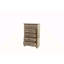 Finition naturelle en bois frappant avec commode en bois 1pc