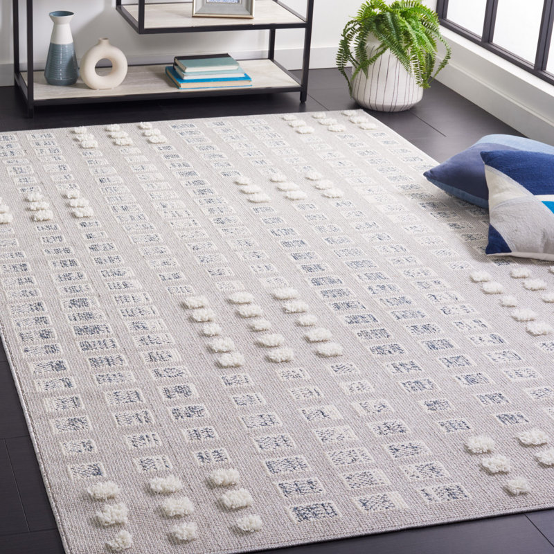 Delu Trends Performance Geometric Rug, Rectangle 5'3" x 7'6"