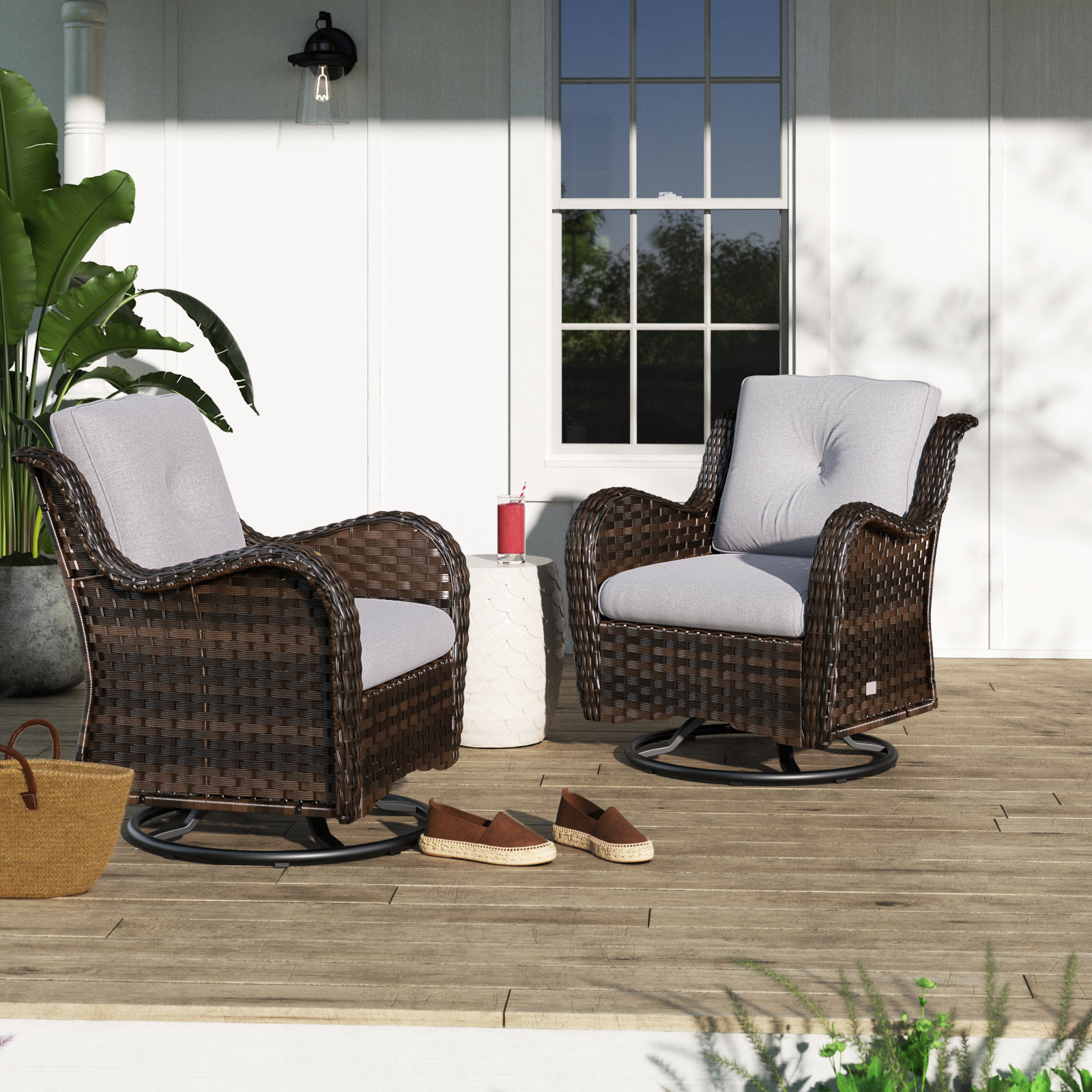 outdoor patio chairs rocking