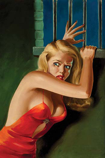 Housse de protection the prisonnier-impression d’art graphique, H 36 po x l 24 po