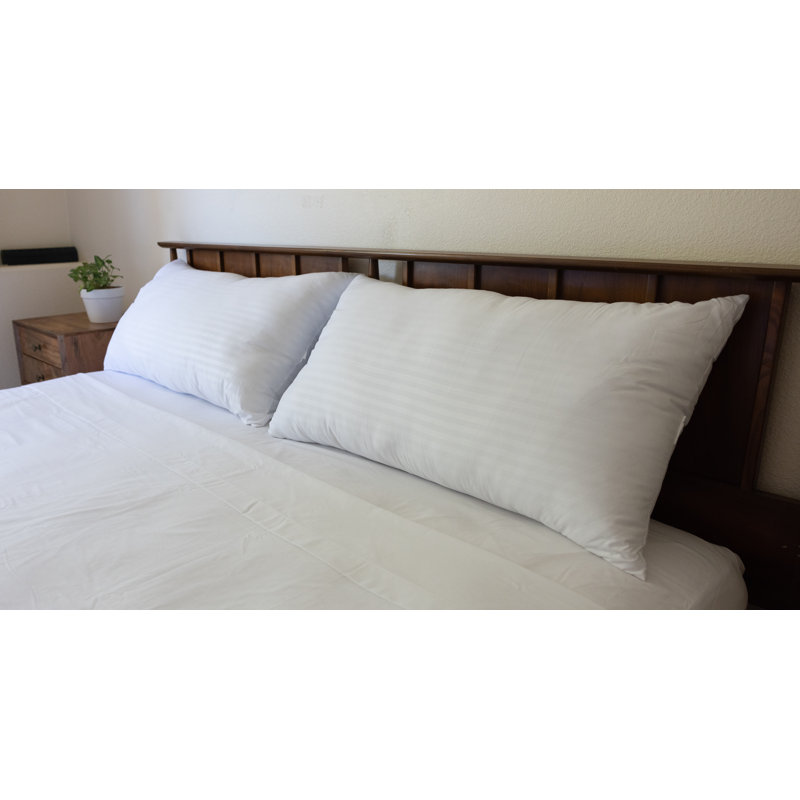 James Polyester Medium Pillow, King