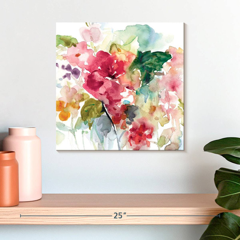 Citrus Floral Punch, 16" H x 16" W