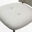 Chaise rembourrée en rotin deux tons