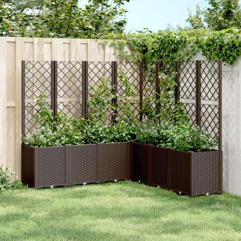 Motonobu Planter Box, Brown