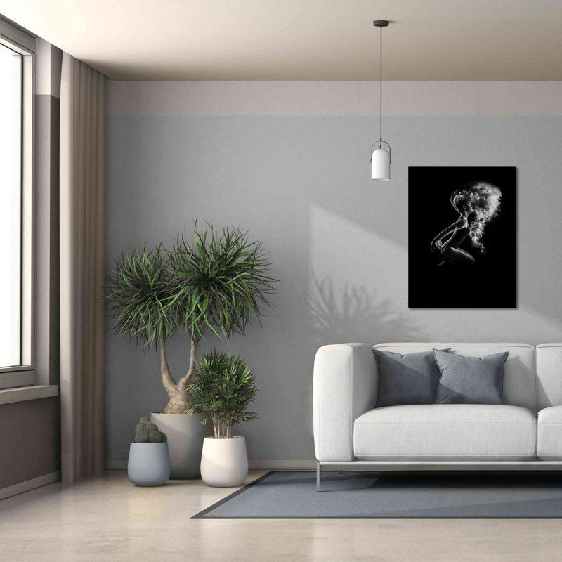 Demaj saupoudré sur toile par Design Fabrikken, H 34 po x l 26 po x P 1,5 po