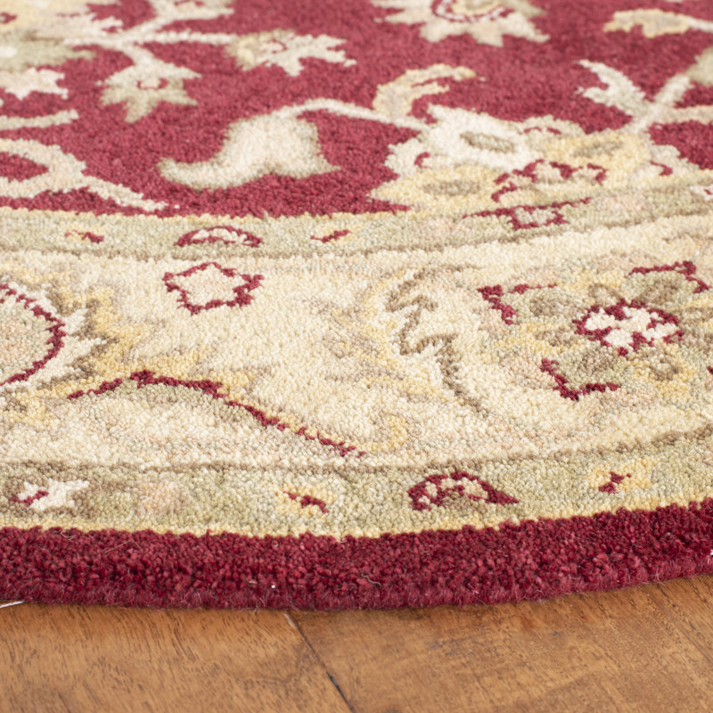 Dunbar Hand Tufted Wool Oriental Rug, Round 8'