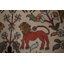Grand tapis indien à motif animalier Ziegler