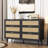 46.5'' W 6 - Drawer Double Dresser-675383238