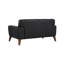 Causeuse en cuir 62 po