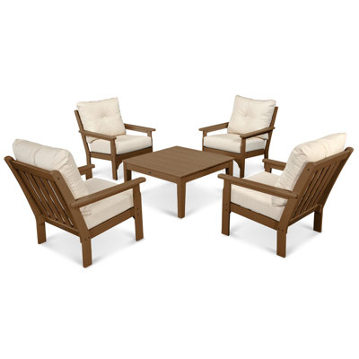 POLYWOOD® Vineyard 4-Person Patio Seating Group