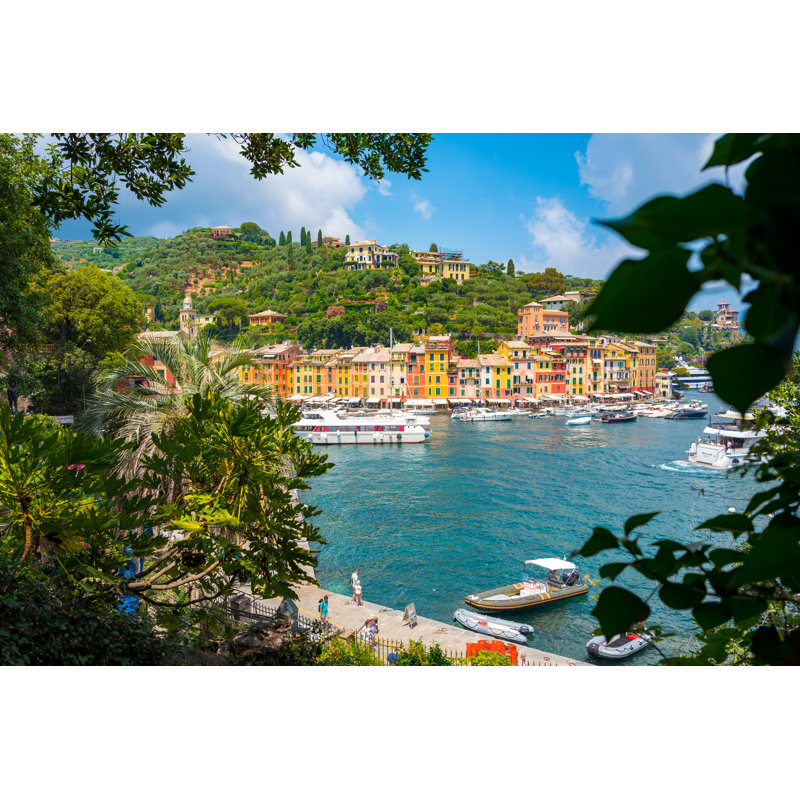 Romantic Portofino - Wrapped Canvas Print, 51cm H x 76cm W x 3.8cm D