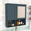 Armoire à pharmacie murale de luxe avec miroir à réflexion haute définition et tablette réglable-869303869