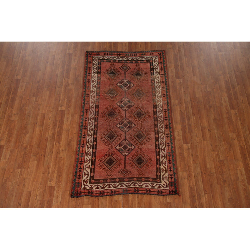 Antique Traditional Rug 4x7