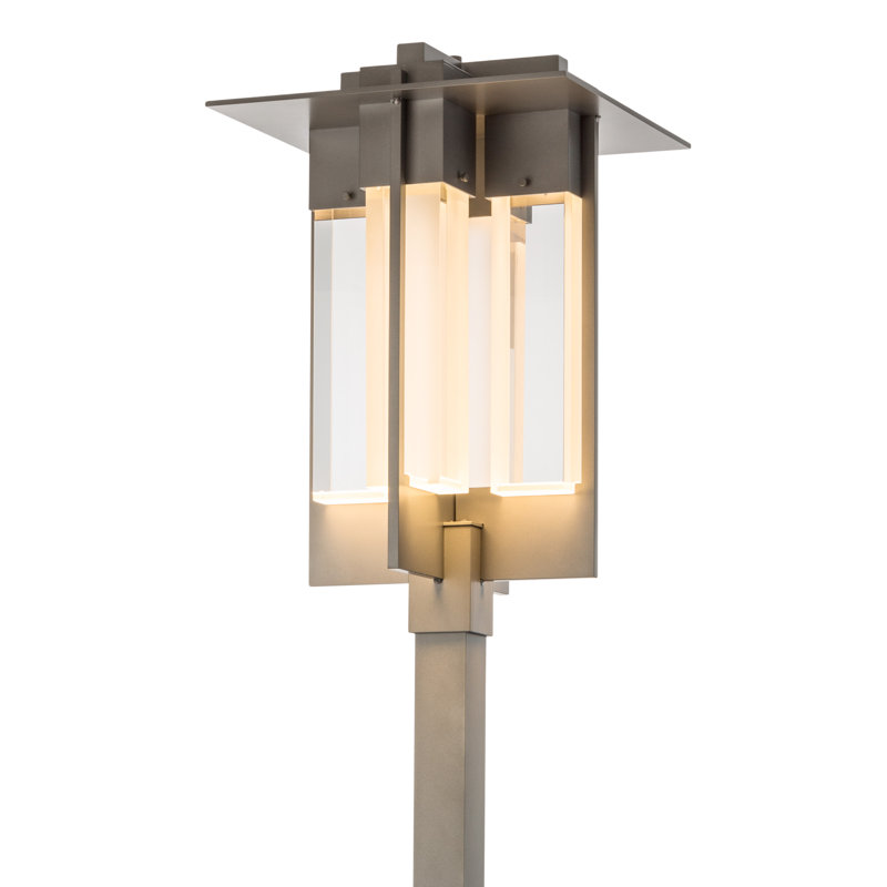 Tête de lanterne d'extérieur 4 lumières Axis, Acier bruni côtier