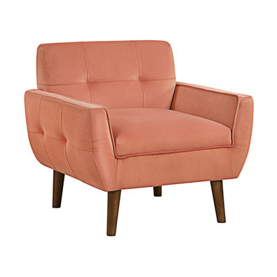 Upholstered Tufted Accent Chair