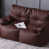 Brown Faux Leather