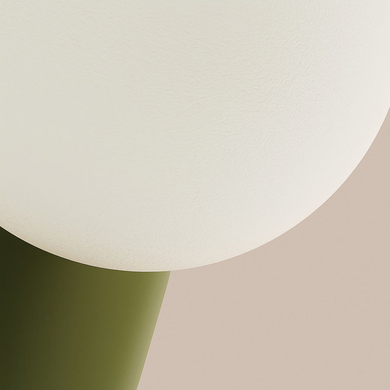 Cantilever Wall Light, Olive