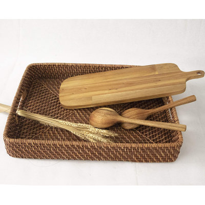 Cerie Wicker Tray
