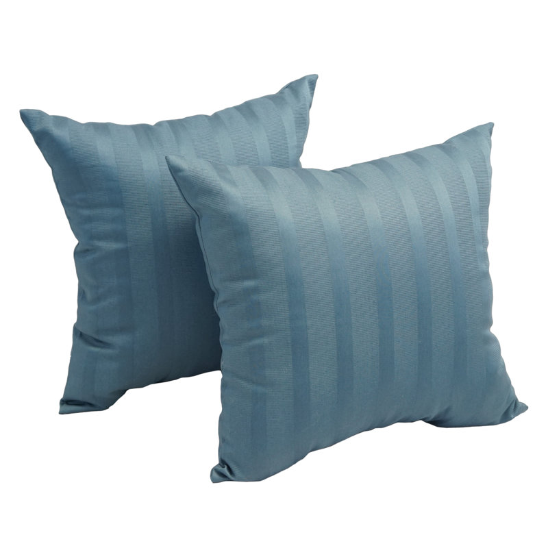  Shimmer Ocean Throw Pillow, Blue