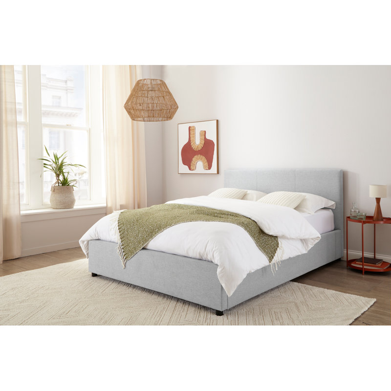 Upholstered Ottoman Storage Bed, Single (3')