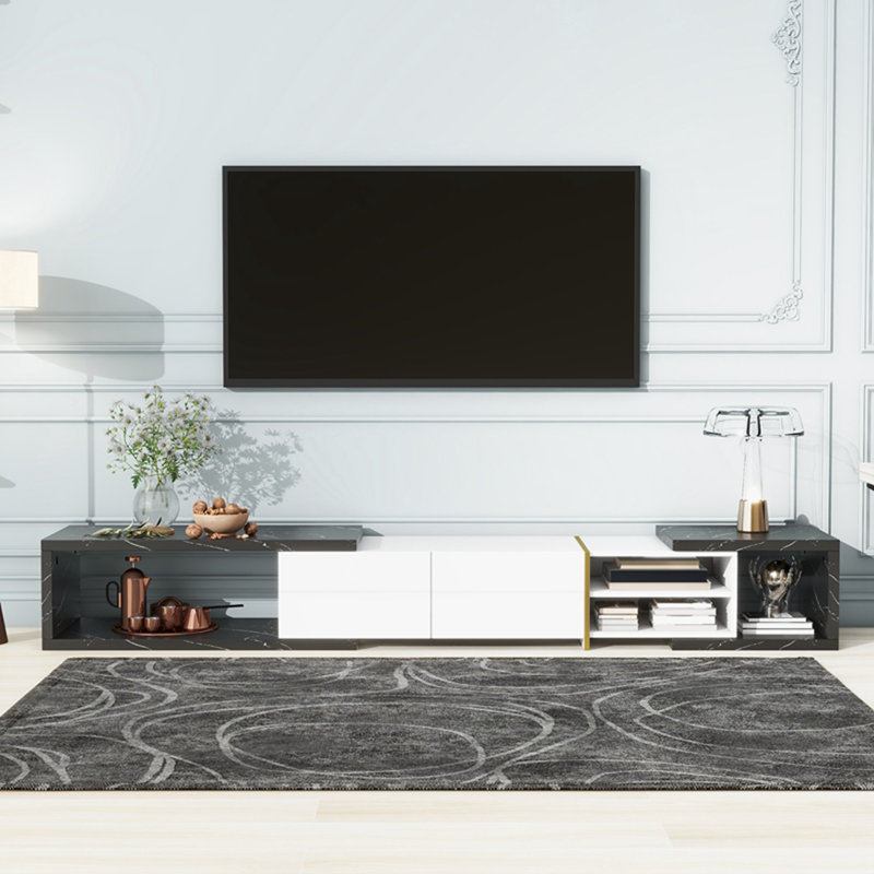 Accent Chests / Cabinets Accent Cabinet, White/Black