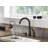 Leland Pull Down Single Handle Kitchen Faucet With Accessories-1975055207