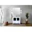 Meuble-lavabo de salle de bain 36 po X P 18,25 po D, dessus en céramique, ensemble de robinet et Miroir-1536476937