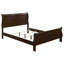 Ensemble de chambre avec grand lit 4 pièces Bruno Cappuccino-31121330