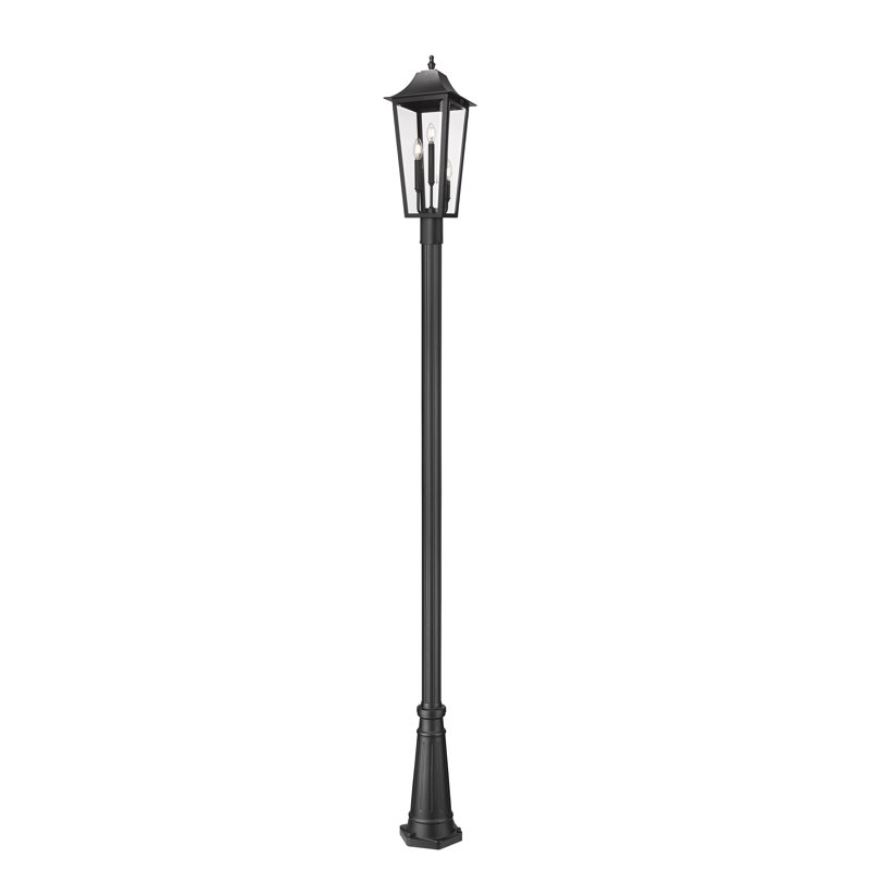 Luminaire d'extérieur 3 lumières Barling, H 120,75 po x l 10 po x P 10 po