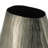 9.5x5.5x12" Aluminum Layered Chisel Oval Vase