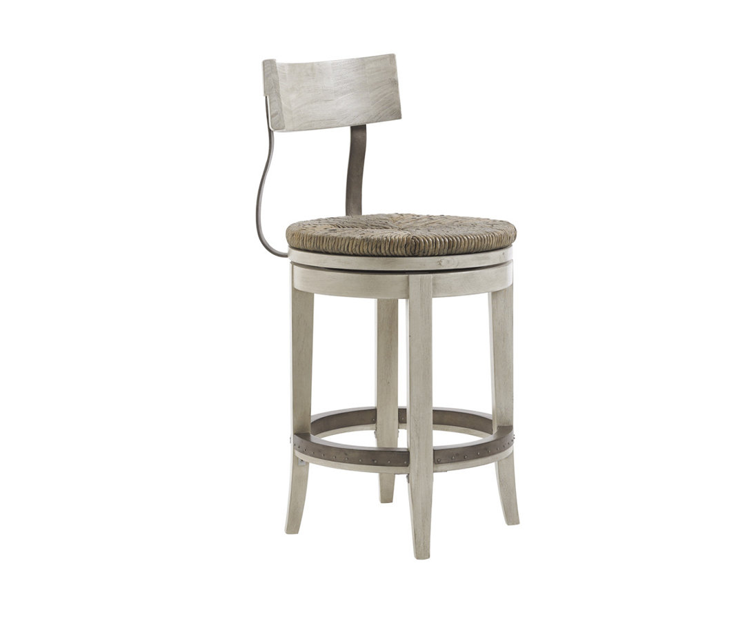 Oyster Bay Merrick Swivel Stool Lexington Seat 