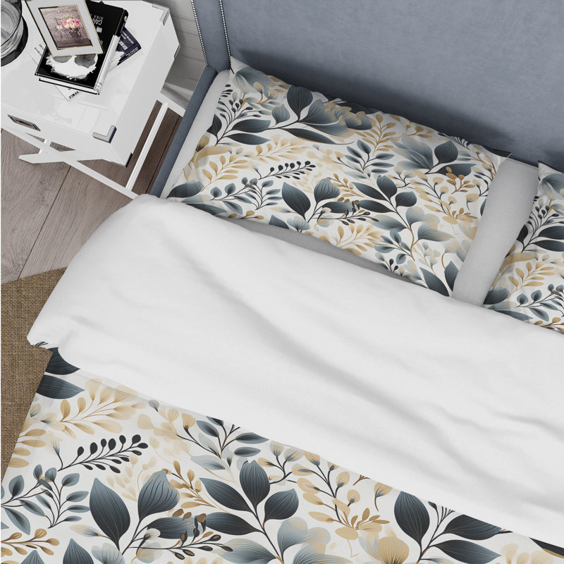 Ensemble de housse de couette Meredyth, Housse de couette pour très grand lit et 2 très