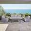 Piazza 4 Piece Seating Group with Cushions-1515155198