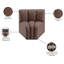 Chaise d'appoint en cuir Hollimon Vegan-98537603