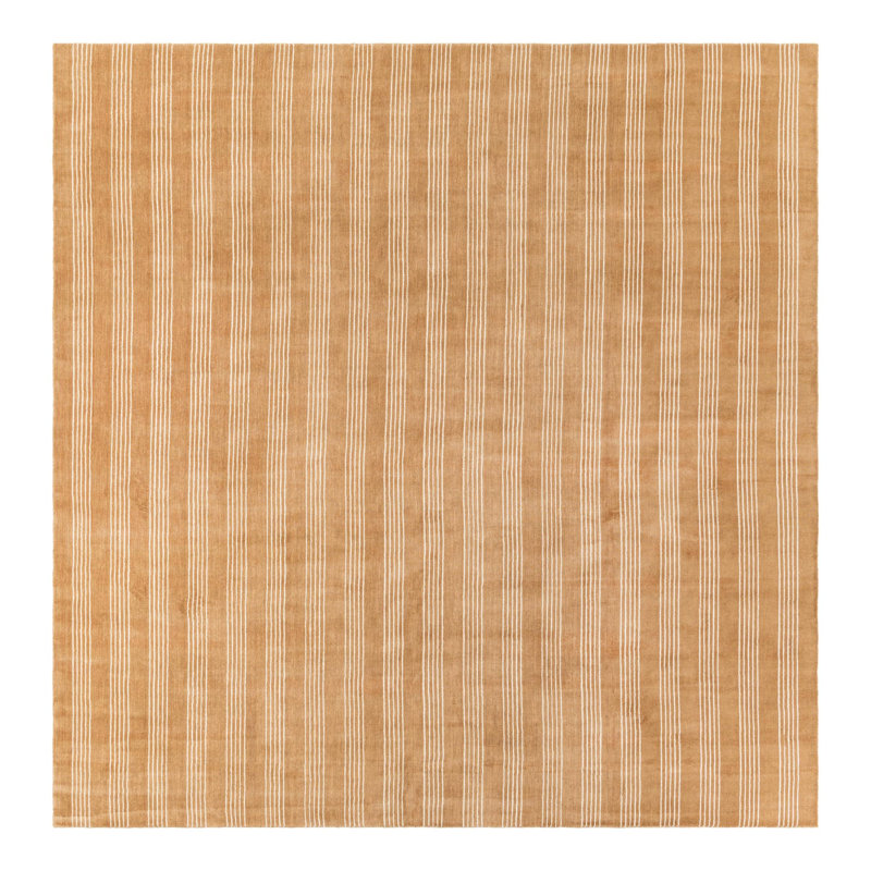 Tapis en laine naturelle Jill Zarin Winchester, Carré 10 pi