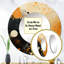 Miroir mural orange et noir Mid Century Organic Harmony - Midcentury-97182837