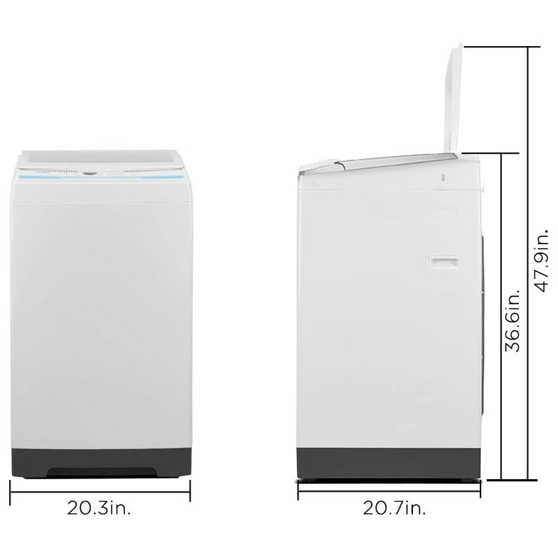 Laveuse à chargement par le haut 1,8