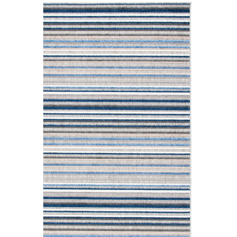 Tapis à rayures Cabana Performance, Tapis de couloir 2 pi 2 po x 13 pi