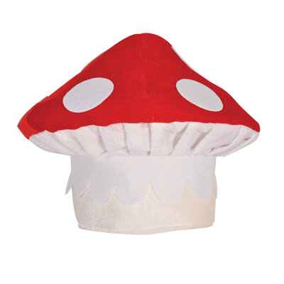 Plush Mushroom Hat - Pack of 12