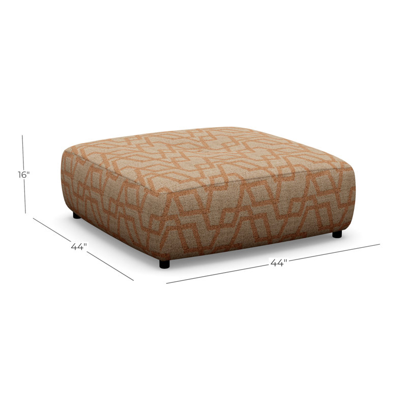 Pouf Square Ottoman, Perky 855472