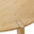Kering 75" Oak Wood Oval Dining Table