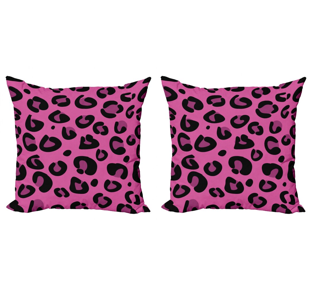 Sahar Leopard Animal Skin Cushion Cover