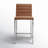 Misa Upholstered Counter Stool with Metal Frame-576239162-576239163