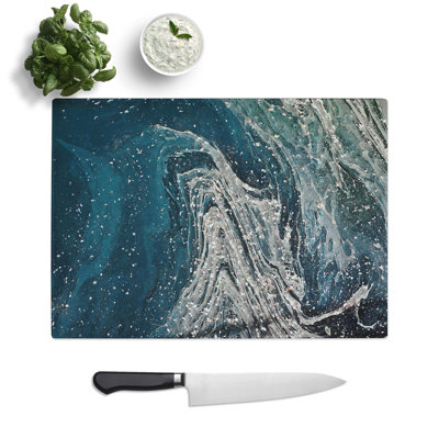 Tempered Glass Way to My Dreams in Abstract Chopping Board