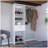 150 Closet System British, Bedroom, White